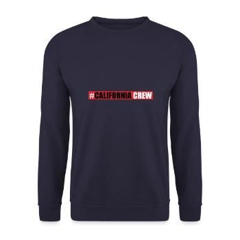 Équipage californien - Sweat-shirt Unisexe - marine - Devant - Alina (178cm) & Michal (187cm)