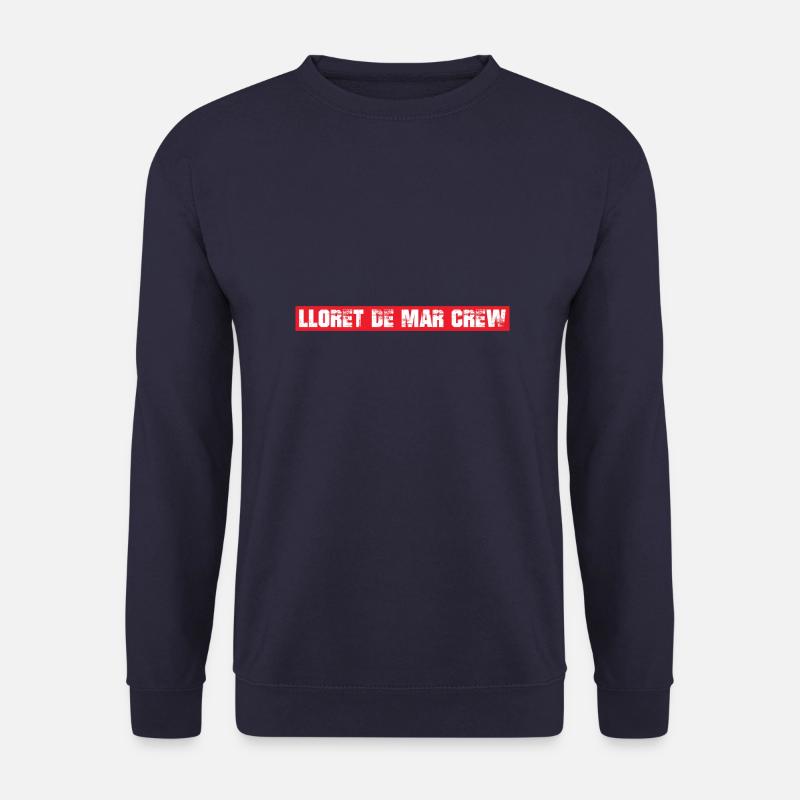 Lloret De Mar Crew - Unisex Pullover - Navy