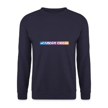 Cancun Crew - Unisex Pullover - Navy - Vorne - Alina (178cm) & Michal (187cm)