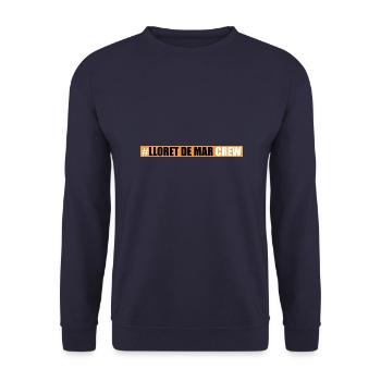 Lloret De Mar Crew - Unisex Pullover - Navy - Vorne - Alina (178cm) & Michal (187cm)