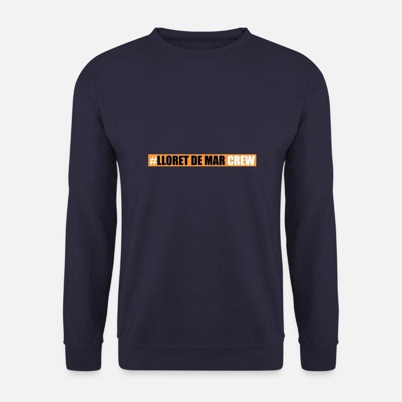 Lloret De Mar Crew - Unisex Pullover - Navy
