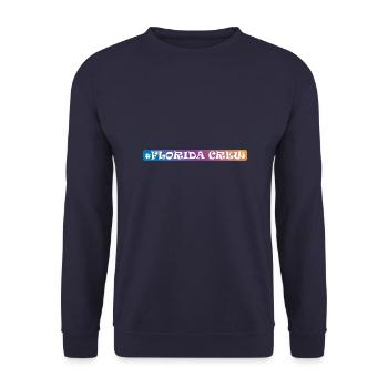 Équipage de Floride - Sweat-shirt Unisexe - marine - Devant - Alina (178cm) & Michal (187cm)
