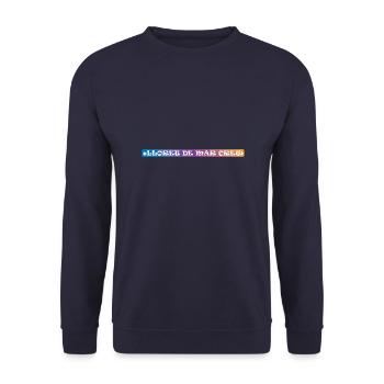 Lloret De Mar Crew - Unisex Pullover - Navy - Vorne - Alina (178cm) & Michal (187cm)