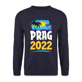 Prague 2023 - Sweat-shirt Unisexe - marine - Devant - Alina (178cm) & Michal (187cm)