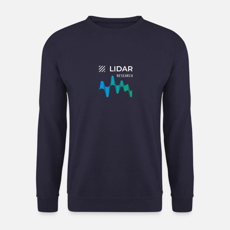 LIDAR-Lichterkennung und -entfernung - Unisex Pullover - Navy