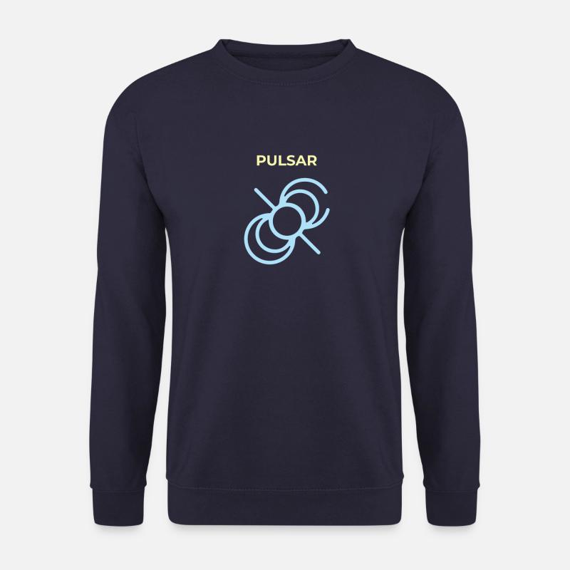 Pulsar Pulsating Radio Source - Unisex Sweatshirt - navy