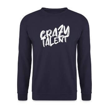 Un talent fou, un dicton amusant pour les musiciens créatifs - Sweat-shirt Unisexe - marine - Devant - Alina (178cm) & Michal (187cm)