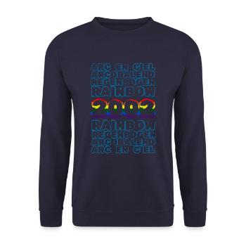 Jahr 2002 - Unisex Pullover - Navy - Vorne - Alina (178cm) & Michal (187cm)