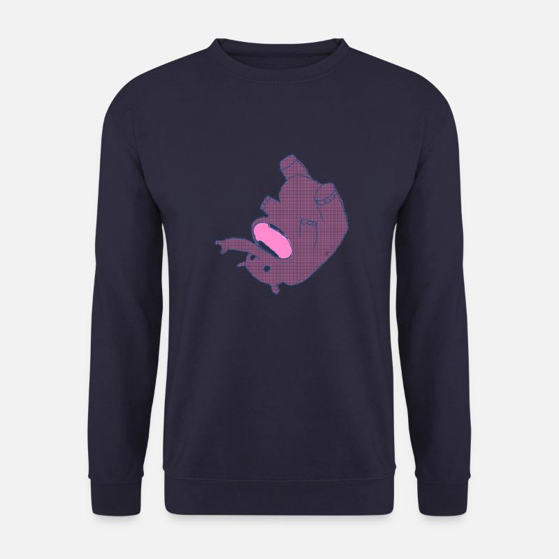 Elefant.PNG - Unisex Pullover - Navy