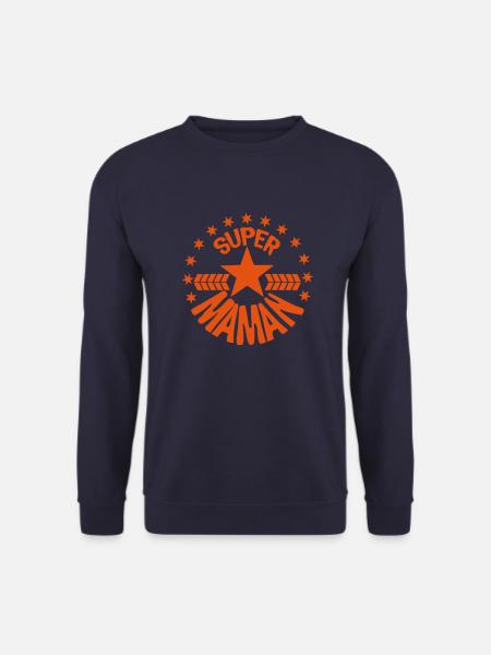 Superstar Mutter Sternen 1806 - Unisex Pullover - Navy