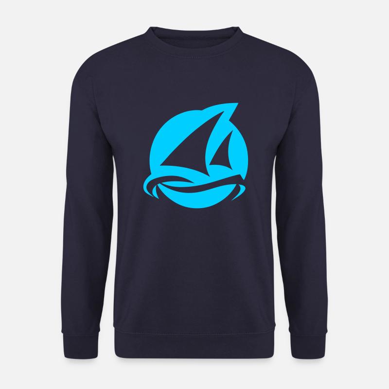Ich liebe segeln! - Unisex Pullover - Navy