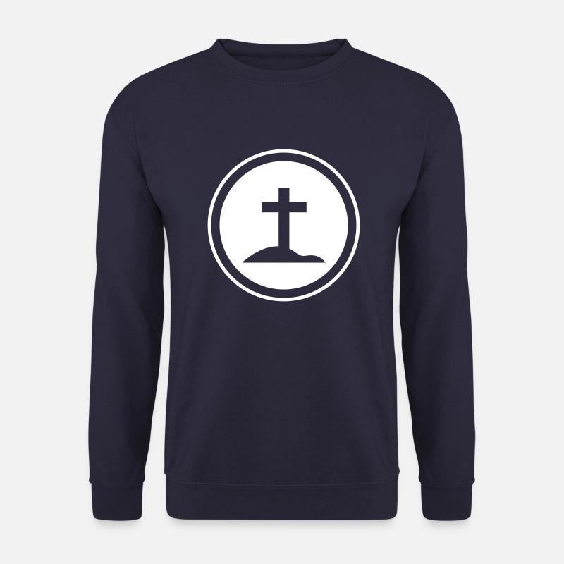 Kreuz Jesus - Unisex Pullover - Navy