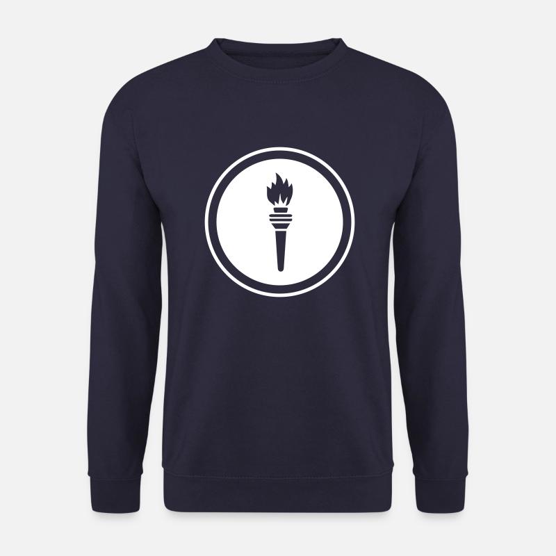 Flamme Symbol - Unisex Pullover - Navy