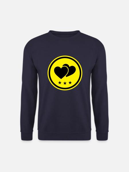 Heart Symbol - Unisex Sweatshirt - navy