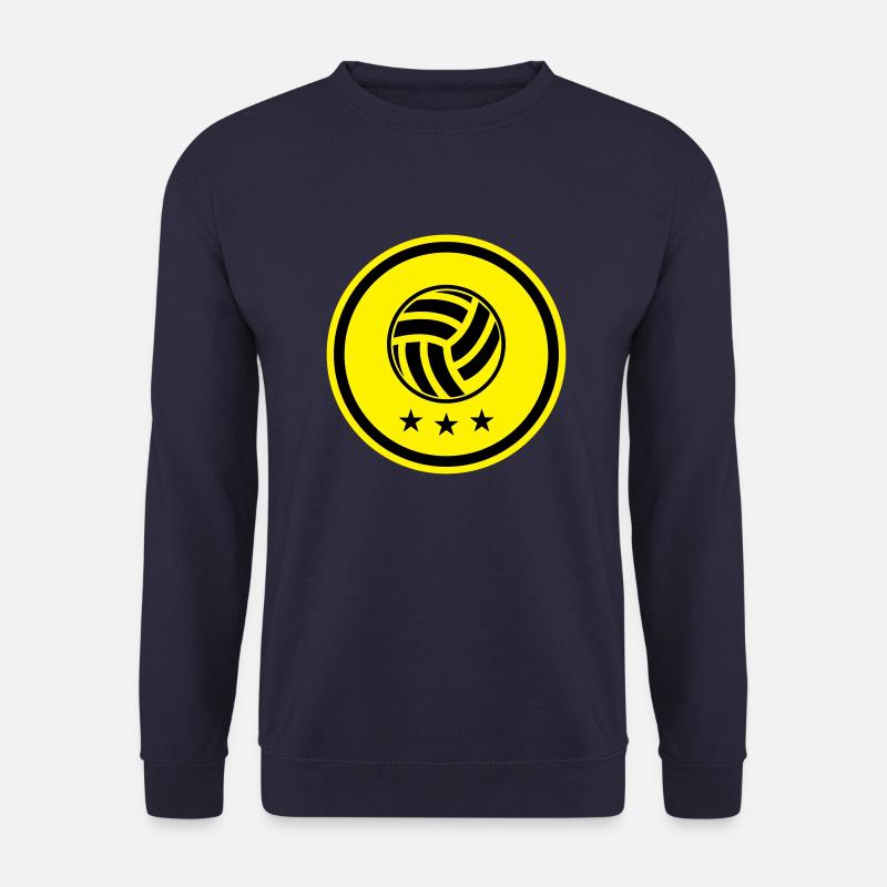 Volleyball Symbol - Unisex Pullover - Navy