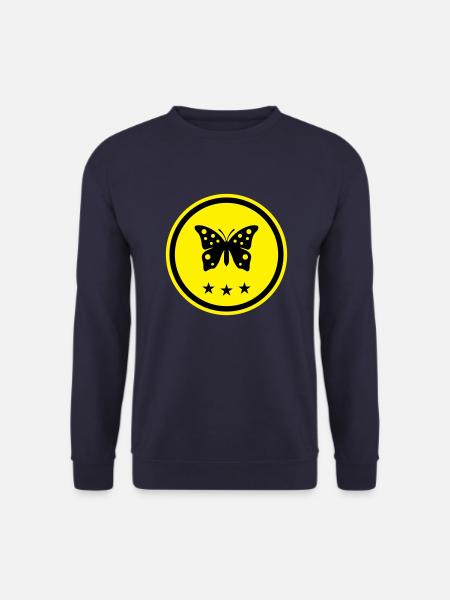 Schmetterling Symbol - Unisex Pullover - Navy