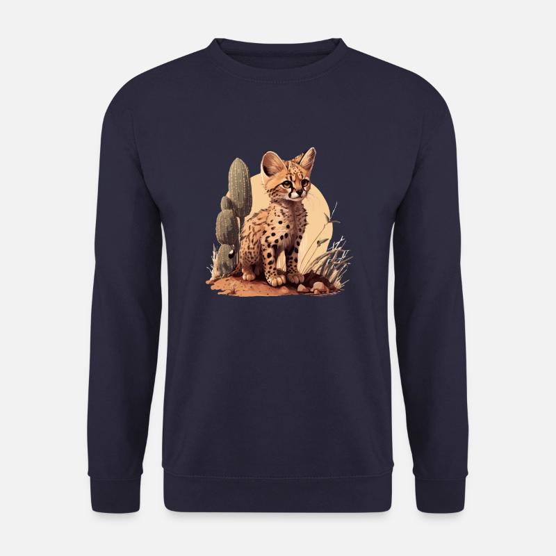 Das wilde Kätzchen - Unisex Pullover - Navy