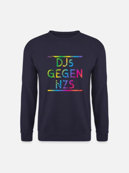 DJs gegen NZS Rainbow - Unisex Pullover - Navy