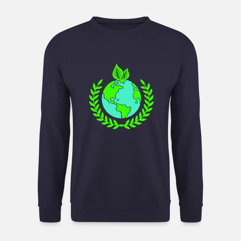 erde kranz - Unisex Pullover - Navy