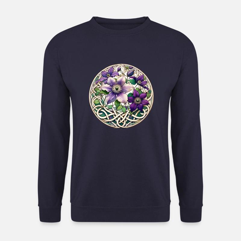 Clematis - Unisex Sweatshirt - navy
