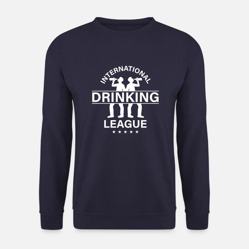 International Drinking Spruch - Unisex Pullover - Navy