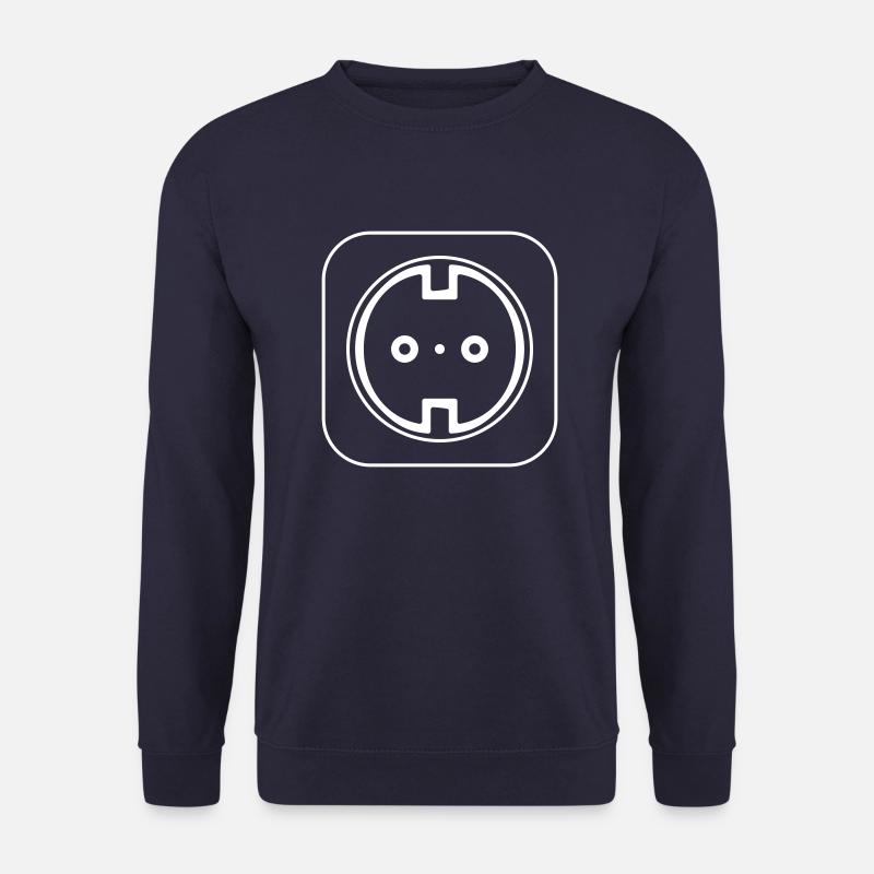 Socket Icon Electrician - Unisex Sweatshirt - navy