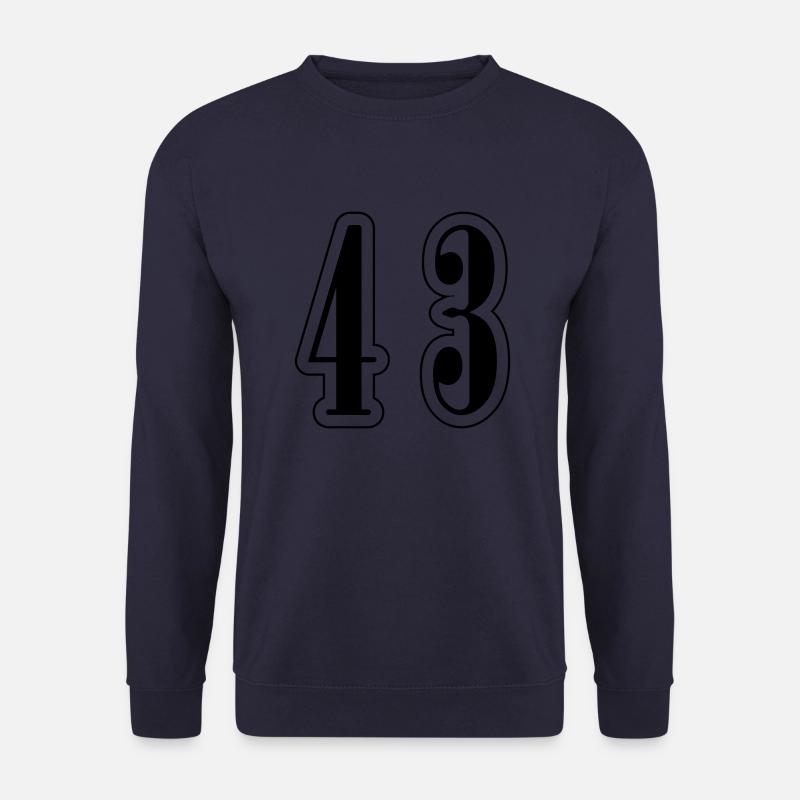43 Zahl symbol - Unisex Pullover - Navy
