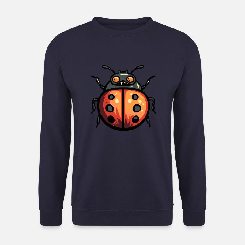 Ladybug Halloween Comic Funny - Unisex Sweatshirt - navy