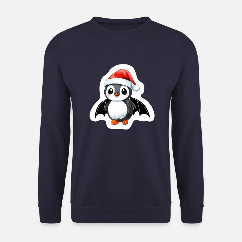Fledermaus Weihnachten - Unisex Pullover - Navy