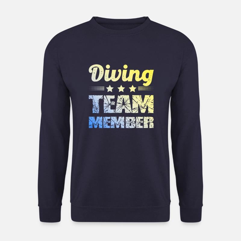 Diving Team - Unisex Sweatshirt - navy