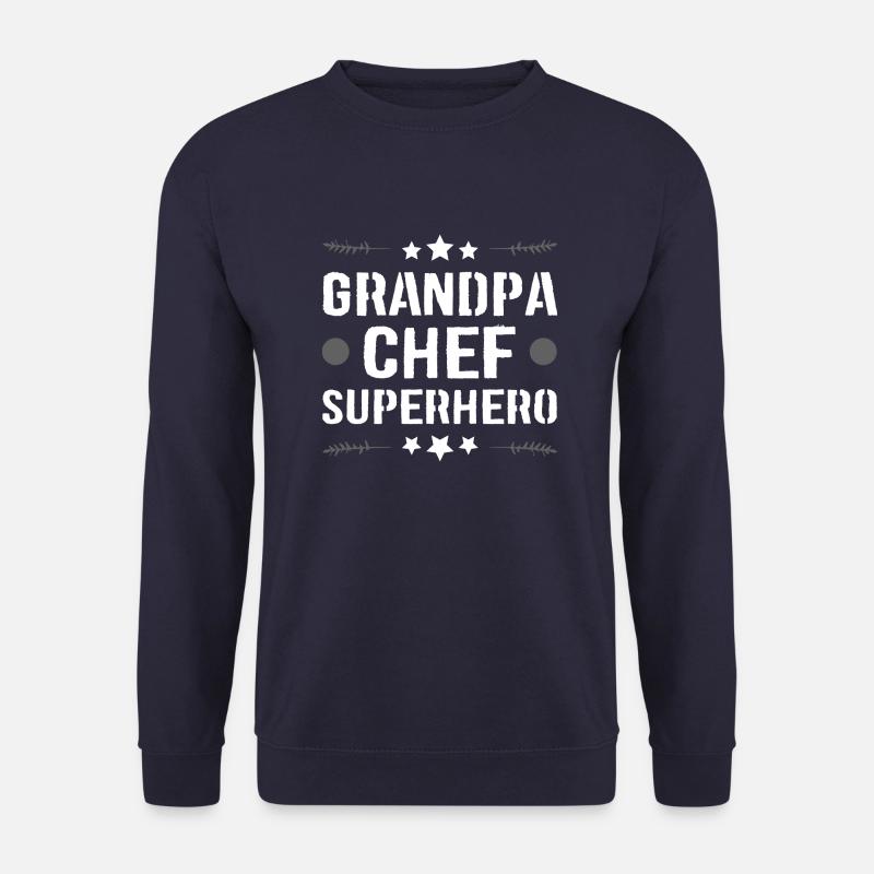 Opa Chef Superheld - Unisex Pullover - Navy