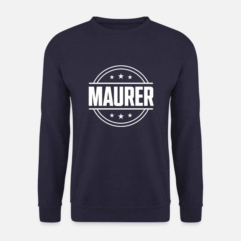 Maurer Beruf - Unisex Pullover - Navy