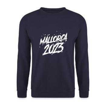 Mallorca 2023 - Unisex Pullover - Navy - Vorne - Alina (178cm) & Michal (187cm)