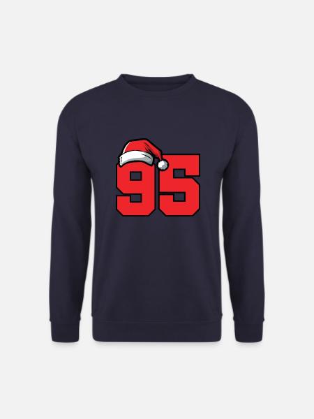 95 Numéro Noël - Sweat-shirt Unisexe - marine