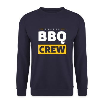 Équipe de barbecue - Sweat-shirt Unisexe - marine - Devant - Alina (178cm) & Michal (187cm)