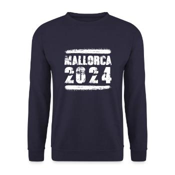 Mallorca 2024 Team - Unisex Pullover - Navy - Vorne - Alina (178cm) & Michal (187cm)