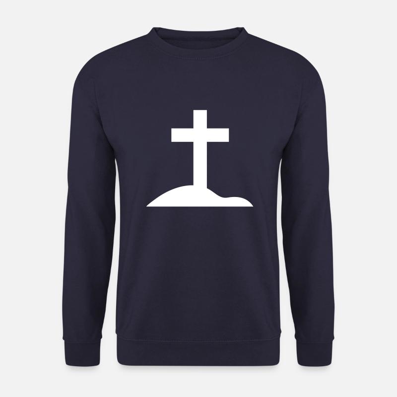 Kreuz Symbol - Unisex Pullover - Navy