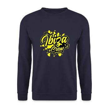 Ibiza Crew - Unisex Sweatshirt - navy - Front - Alina (178cm) & Michal (187cm)