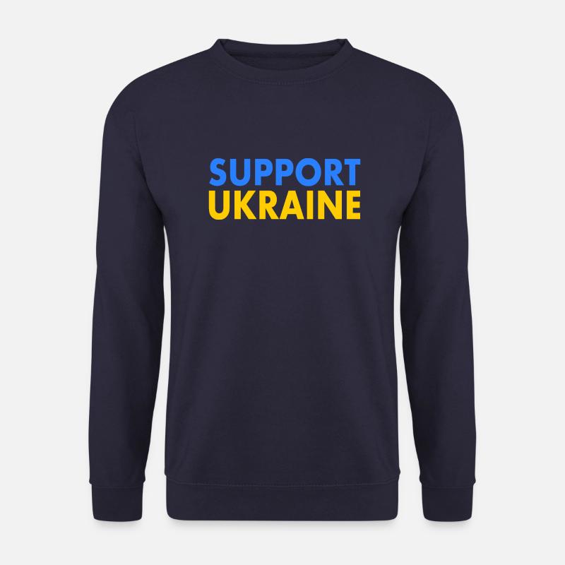 Support ukraine - Unisex Pullover - Navy
