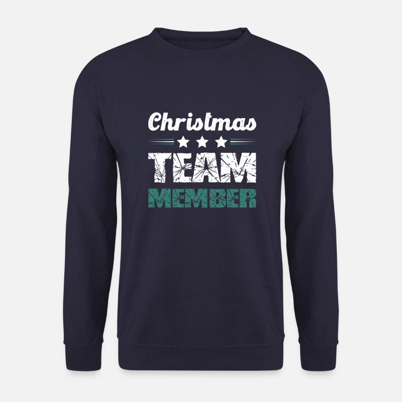 Christmas Team - Unisex Pullover - Navy