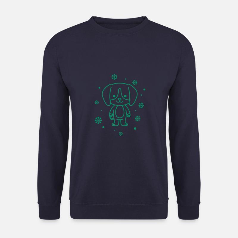 lustiger kleiner Hund - Unisex Pullover - Navy