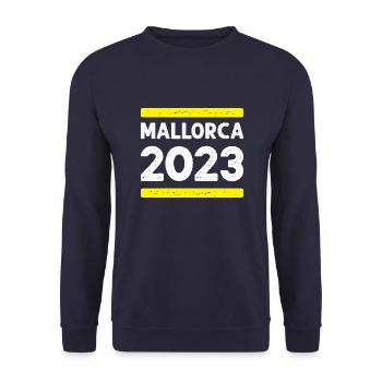 Mallorca 2023 - Unisex Pullover - Navy - Vorne - Alina (178cm) & Michal (187cm)
