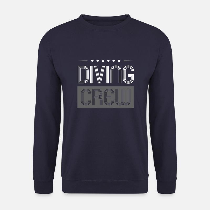 Diving Crew - Unisex Pullover - Navy
