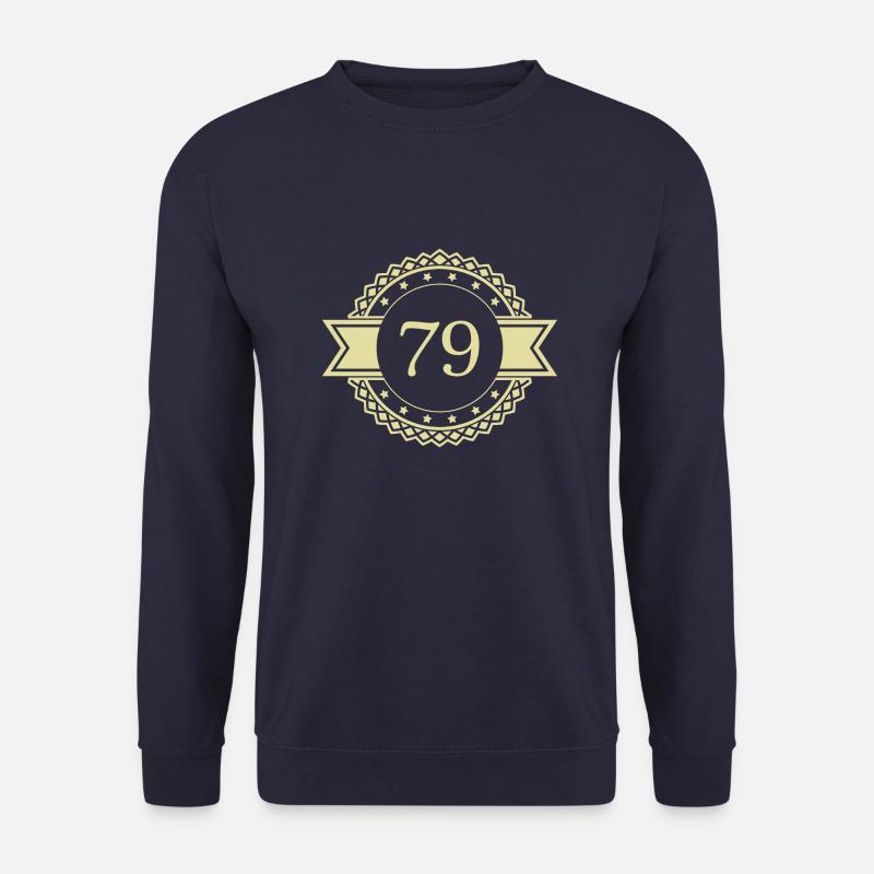 79 Zahl Emblem - Unisex Pullover - Navy