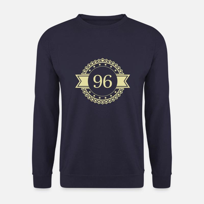 96 Zahl Emblem - Unisex Pullover - Navy