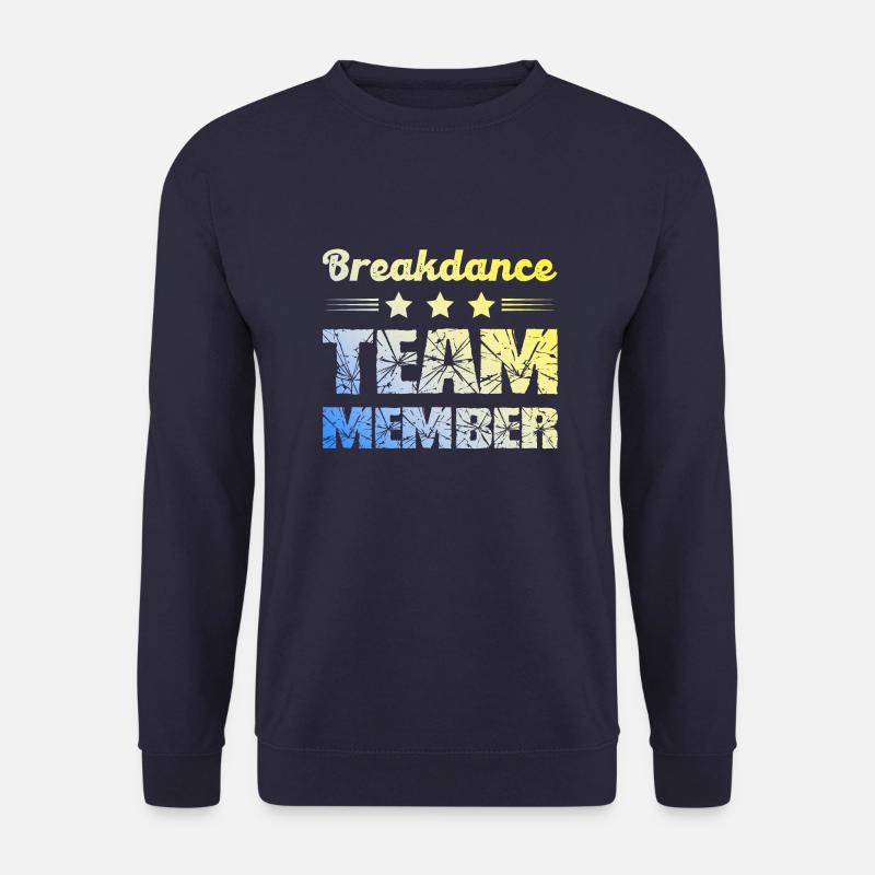 Breakdance Team - Unisex Pullover - Navy