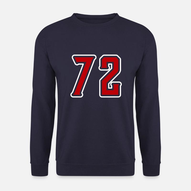 72 Zahl Symbol - Unisex Pullover - Navy