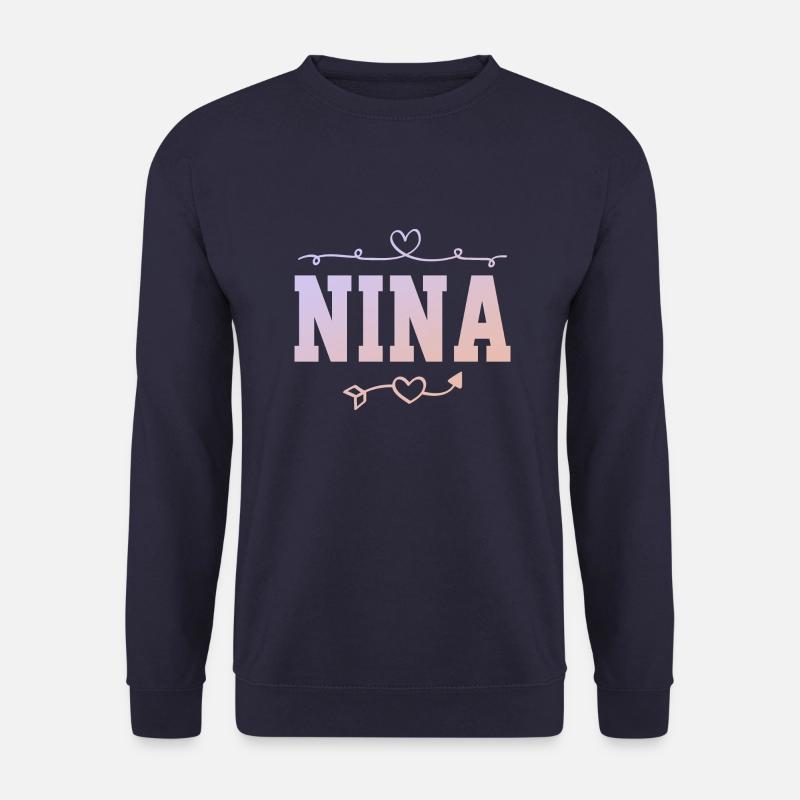 Nina - Unisex Pullover - Navy