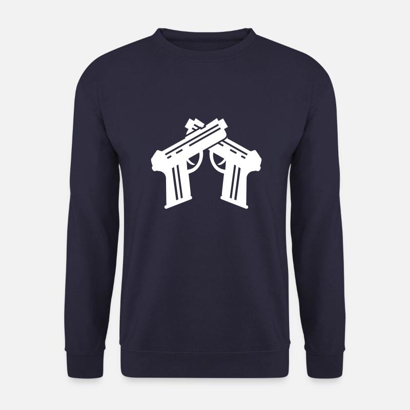 Pistole Symbol - Unisex Pullover - Navy