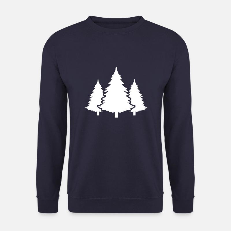 Baum Wald Tanne - Unisex Pullover - Navy